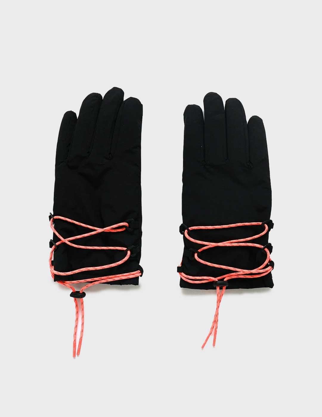 Verb To Do Fire Sun guantes negros para mujer
