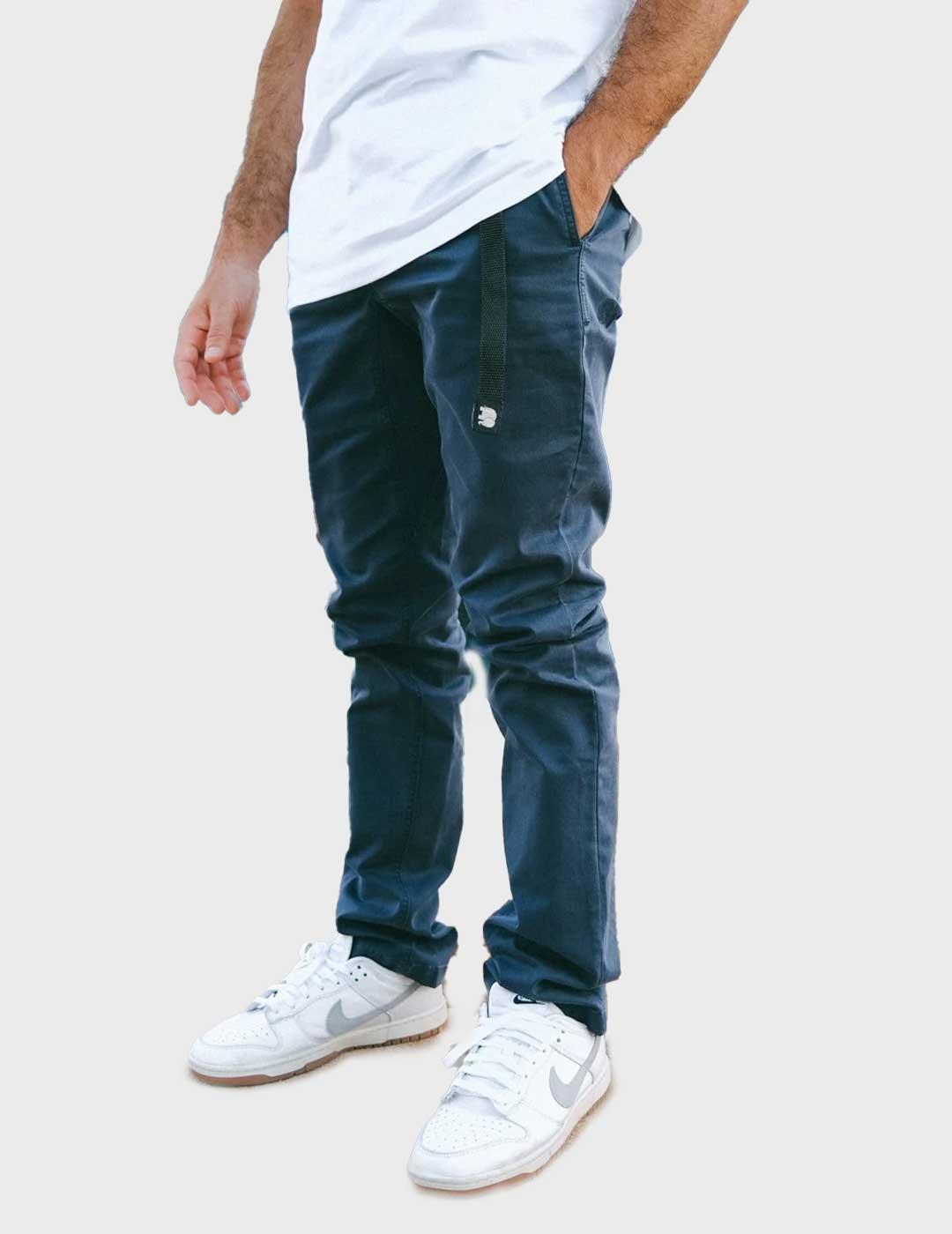 Trendsplant Ecodye Climber pantalón azul marino para hombre