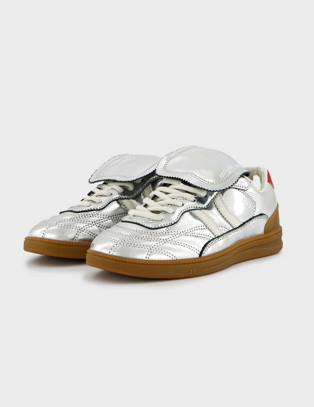 Coolway Becks X zapatilla plateada para mujer