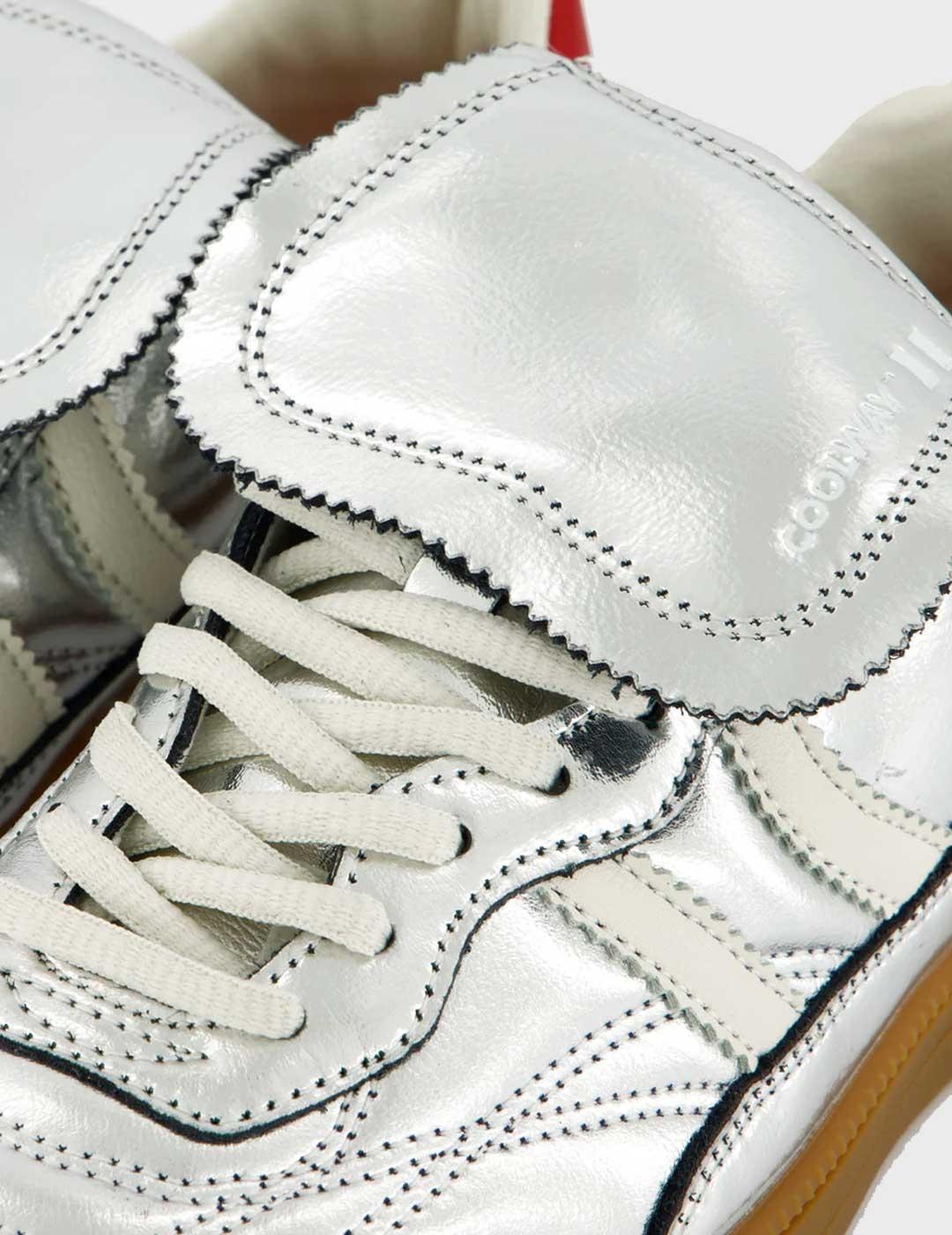 Coolway Becks X zapatilla plateada para mujer