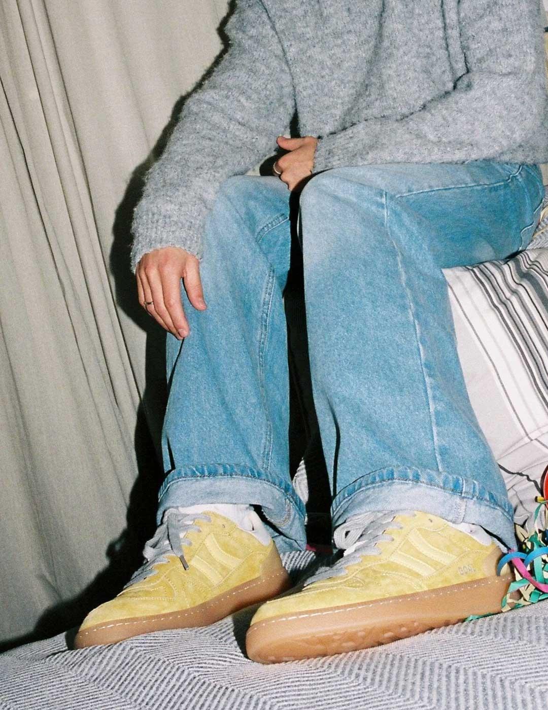 Coolway Goal zapatilla amarilla para hombre