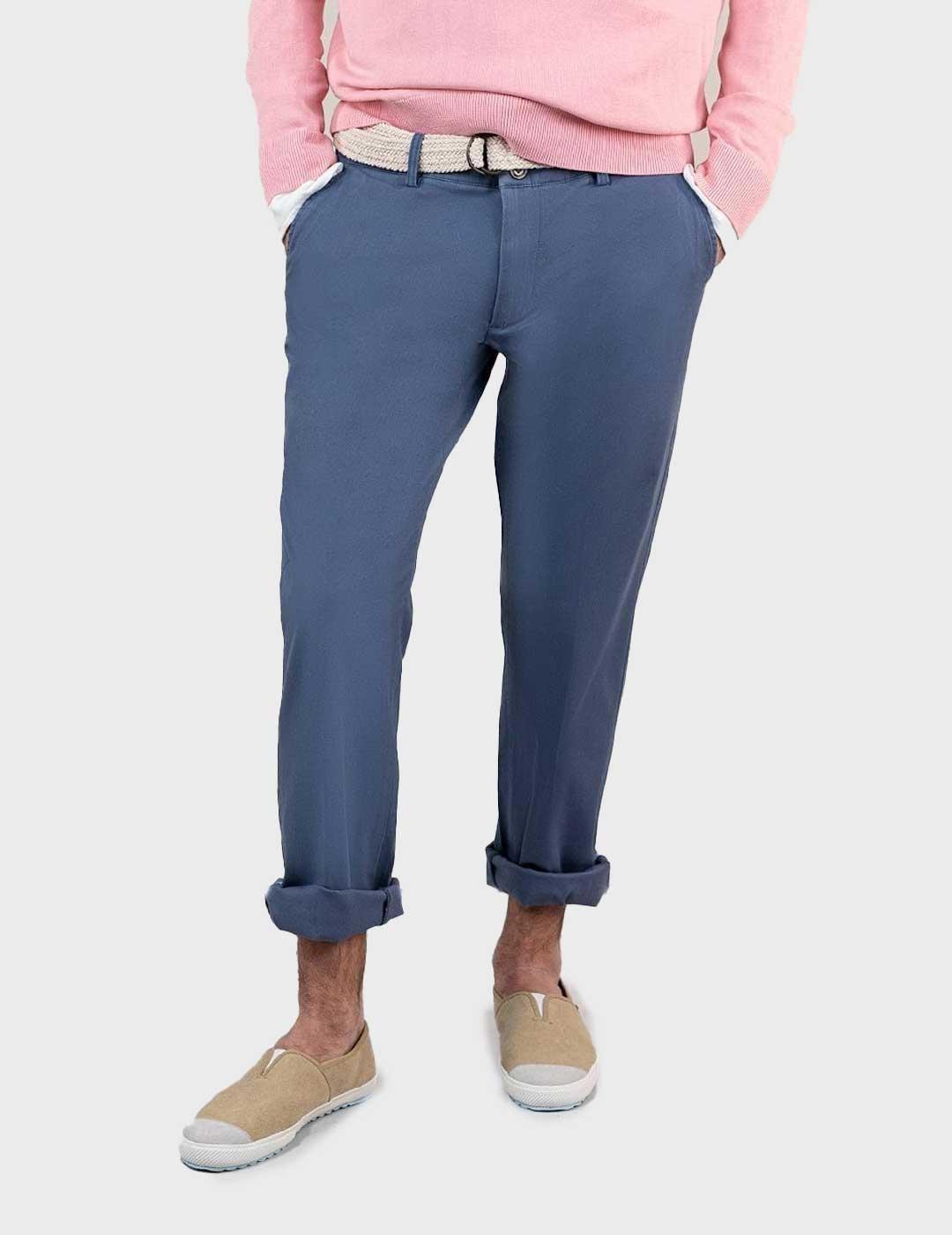 El Ganso Pantalón Chino Verano marino para hombre