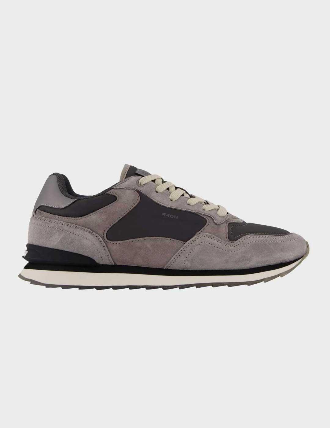 Hoff Brand Berlin Man zapatilla gris y negra para hombre