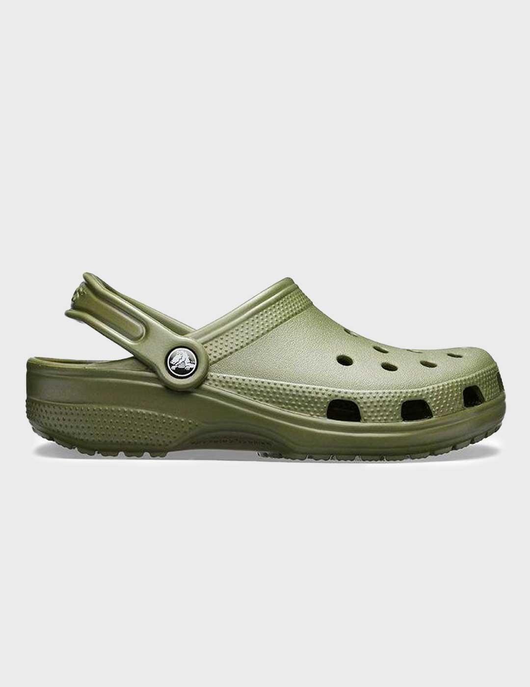 Crocs Classic U zueco verde para hombre y mujer