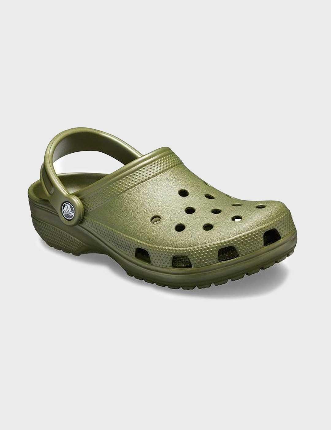 Crocs Classic U zueco verde para hombre y mujer