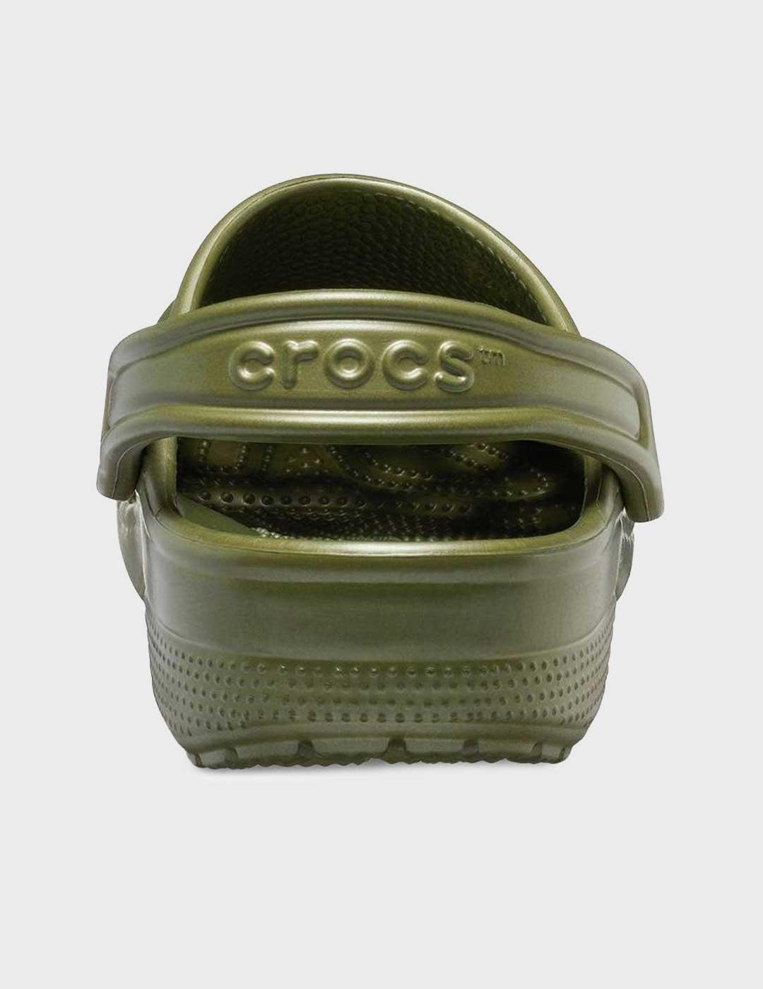 Crocs Classic U zueco verde para hombre y mujer