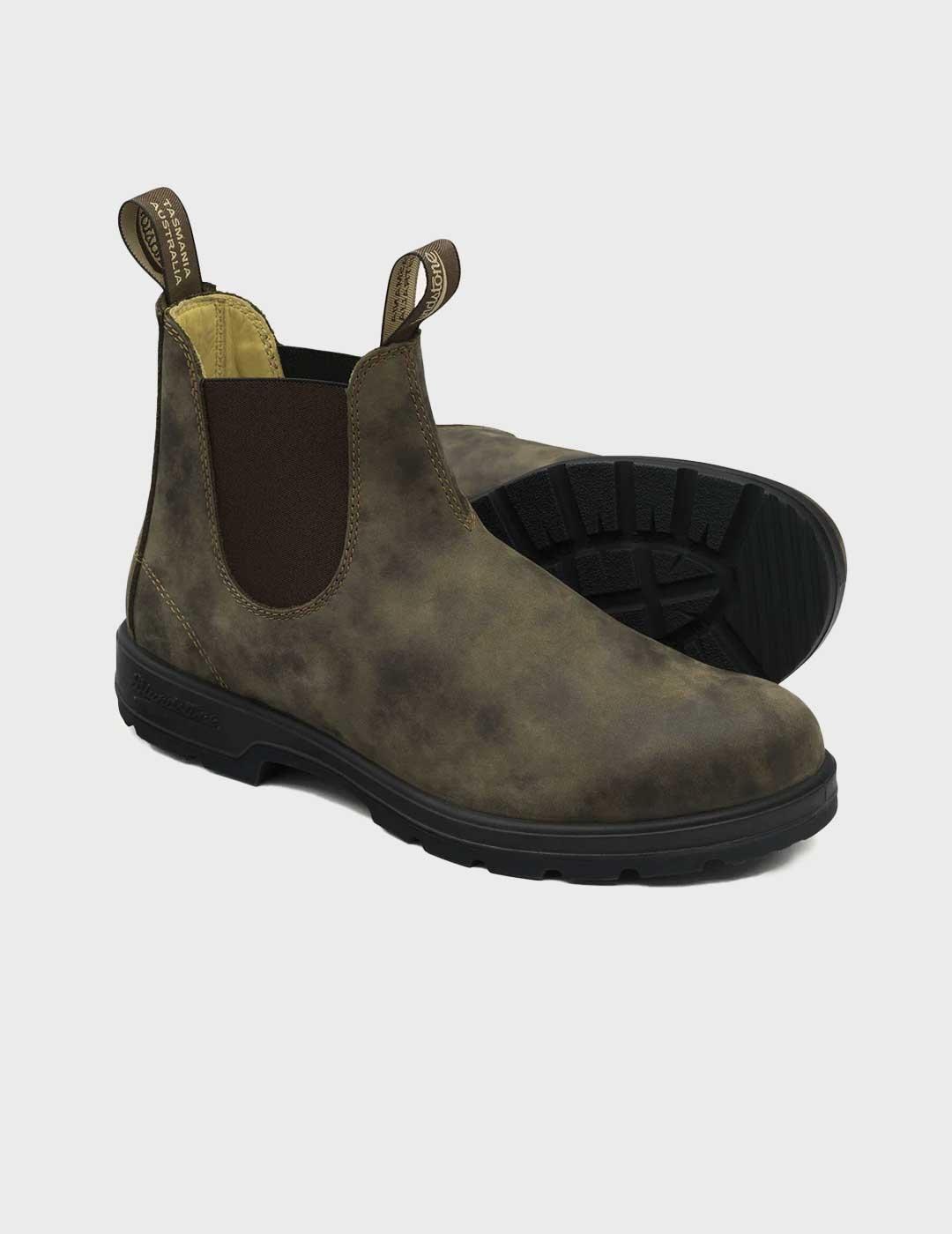 Blundstone 585 Rustic Brown bota marrón para hombre y mujer