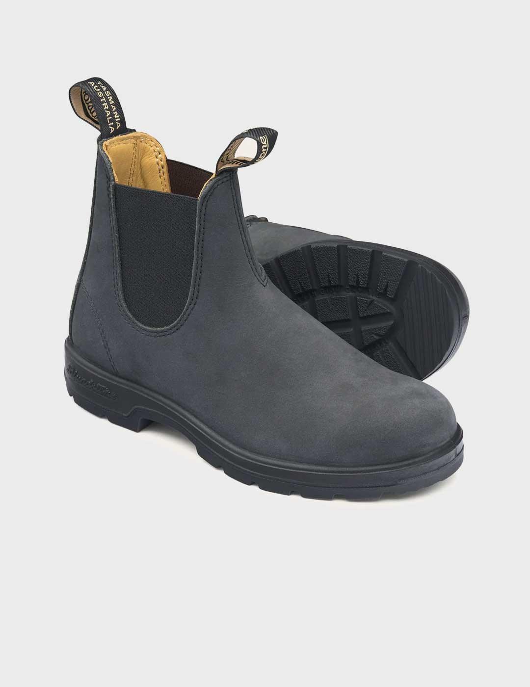 Blundstone 587 Rustic Black bota negra para hombre y mujer