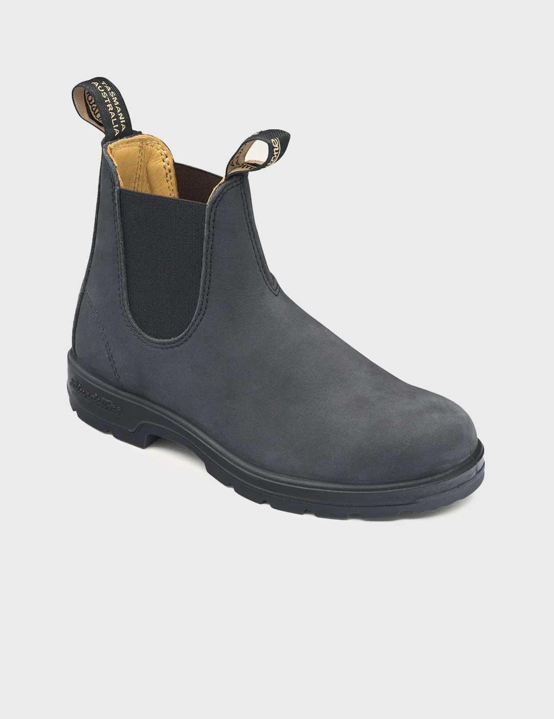 Blundstone 587 Rustic Black bota negra para hombre y mujer