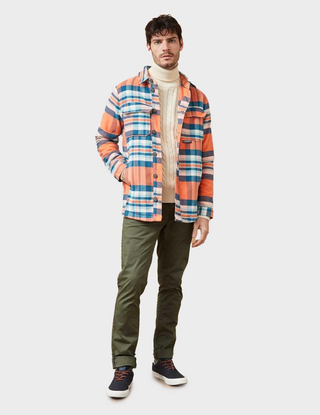 Altonadock sobrecamisa multicolor para hombre