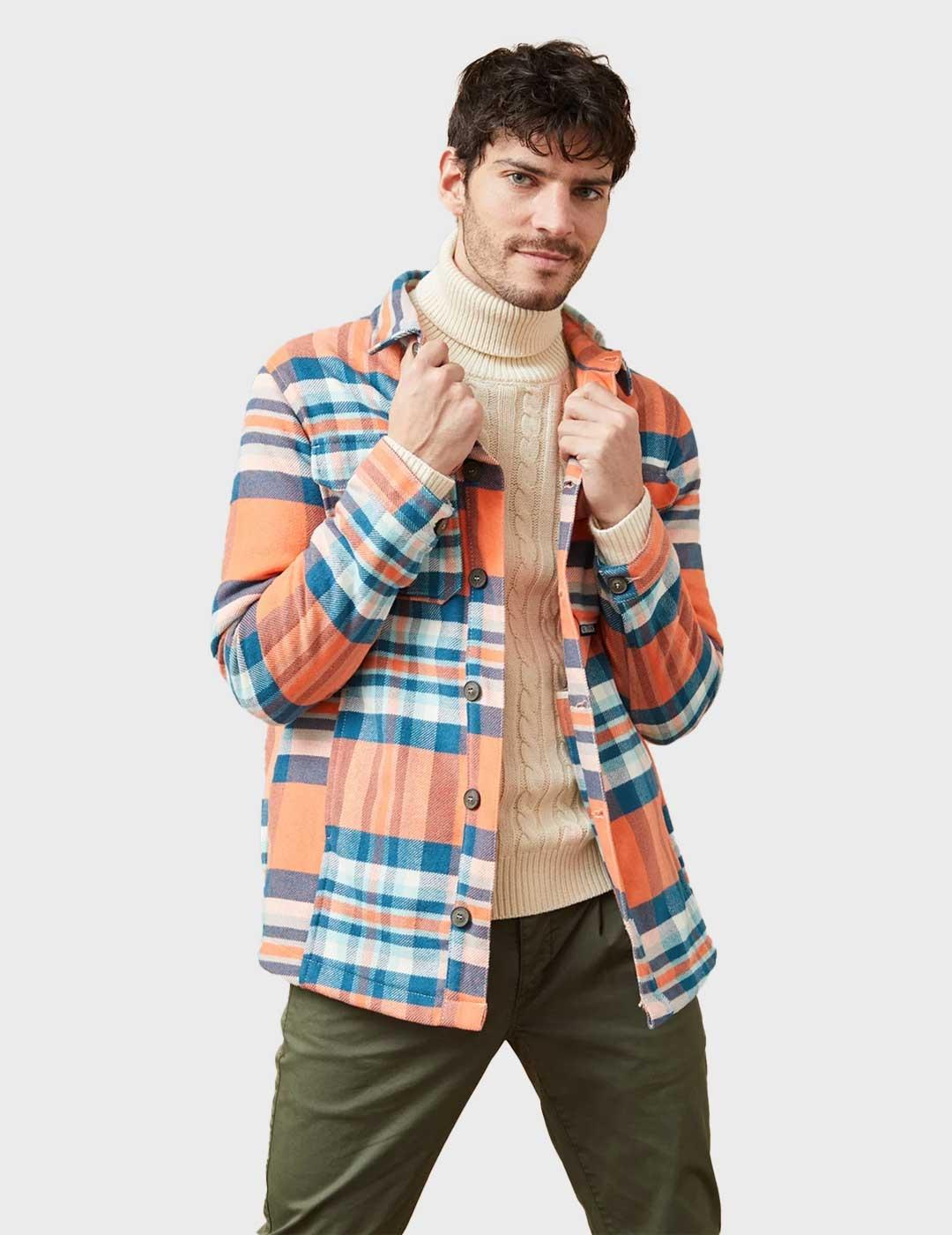 Altonadock sobrecamisa multicolor para hombre