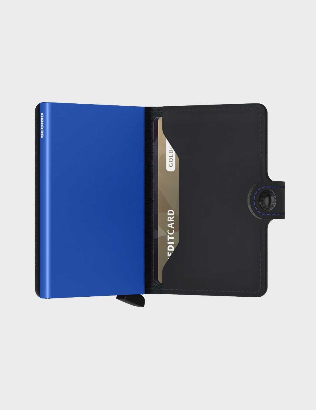 Secrid Miniwallet Matte tarjetero billetero negro