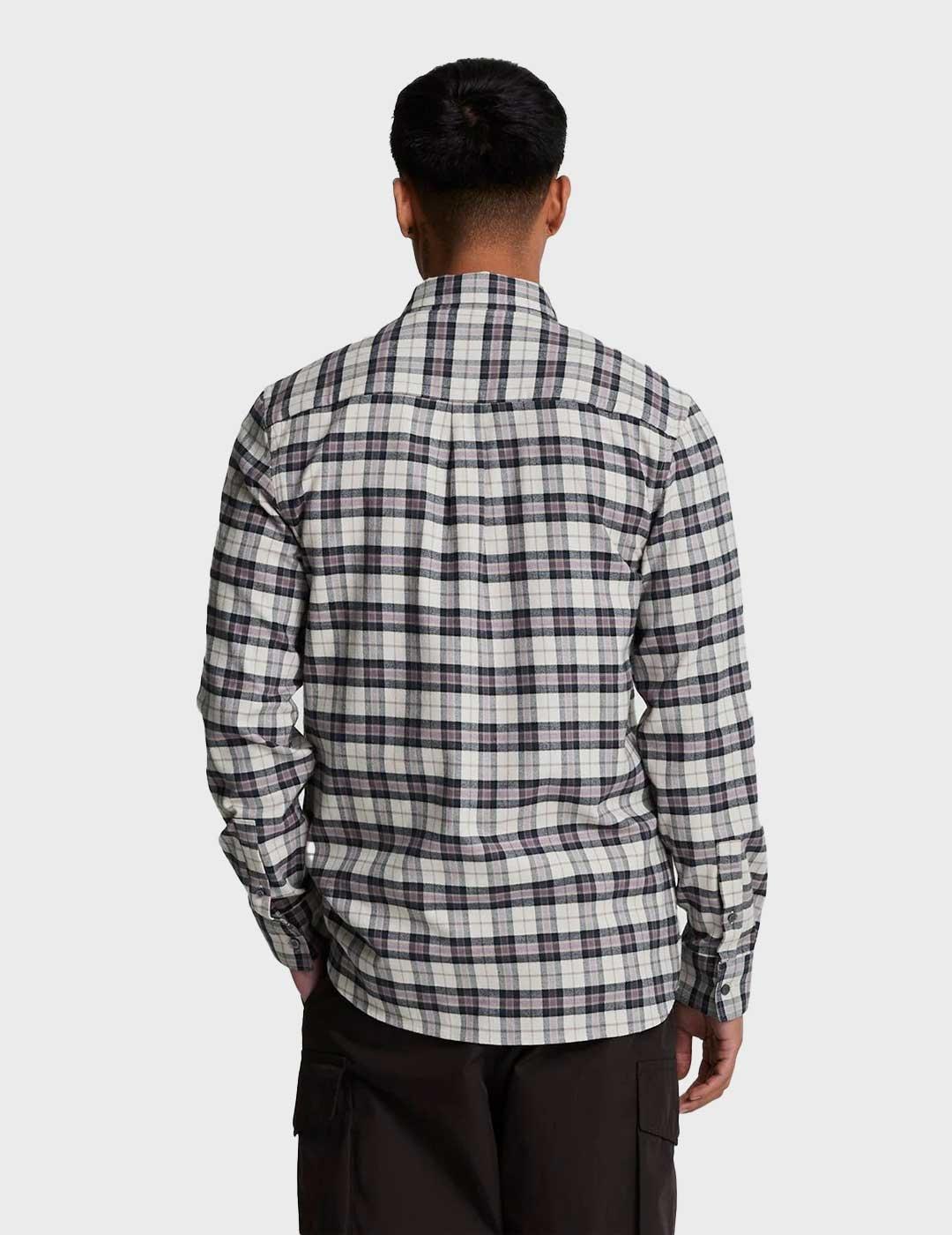 Lyle & Scott Check Flannel camisa multicolor para hombre
