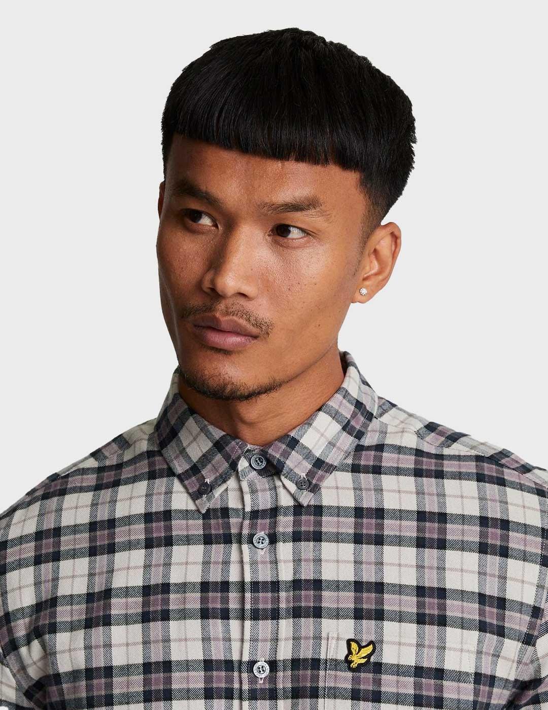 Lyle & Scott Check Flannel camisa multicolor para hombre