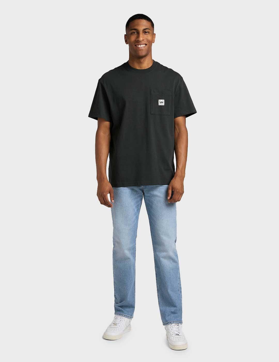 Lee West pantalón azul para hombre