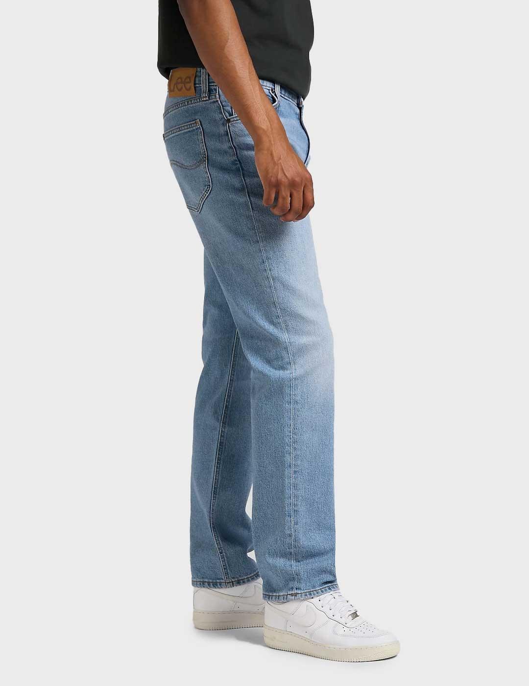 Lee West pantalón azul para hombre