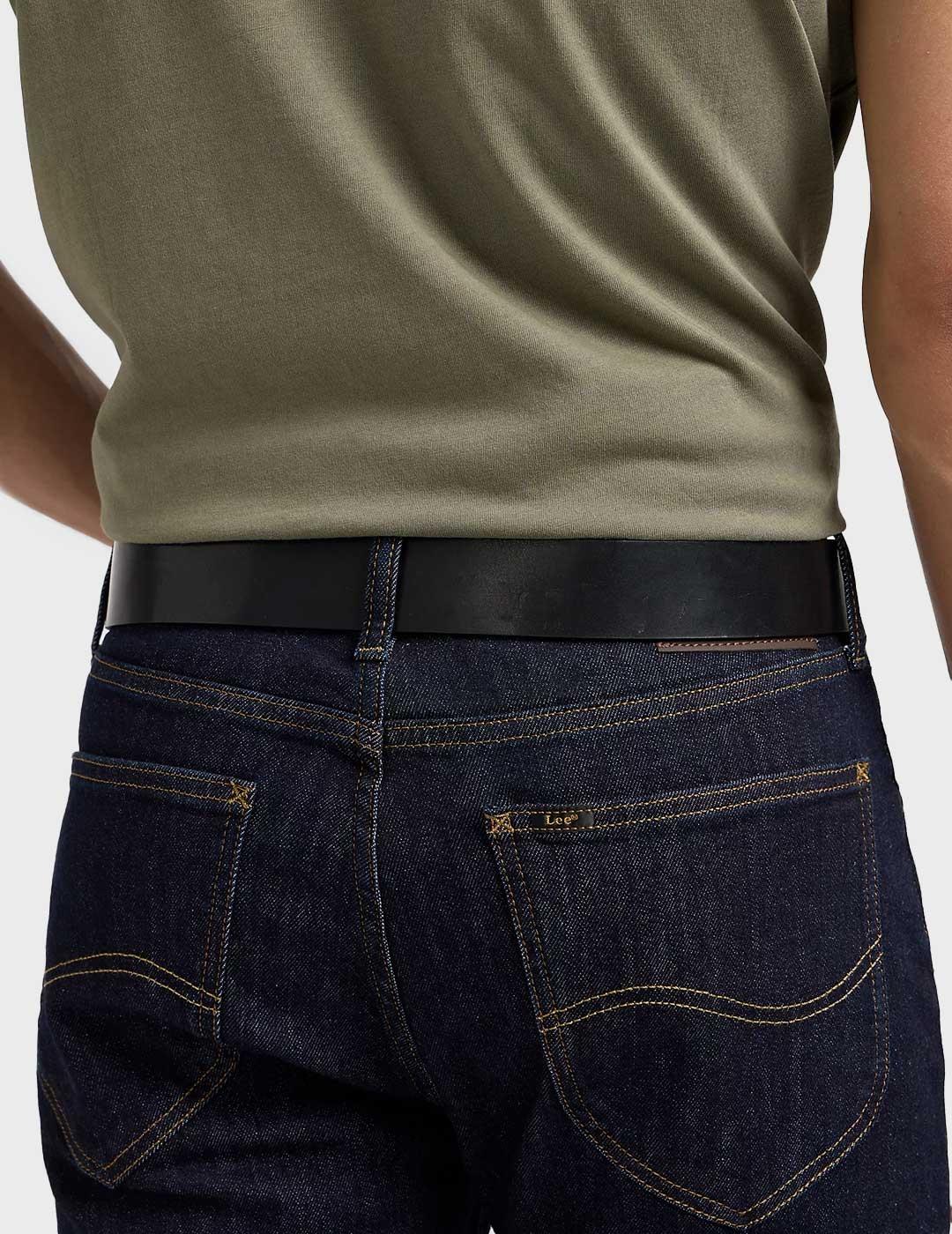 Lee Belt cinturón negro para hombre