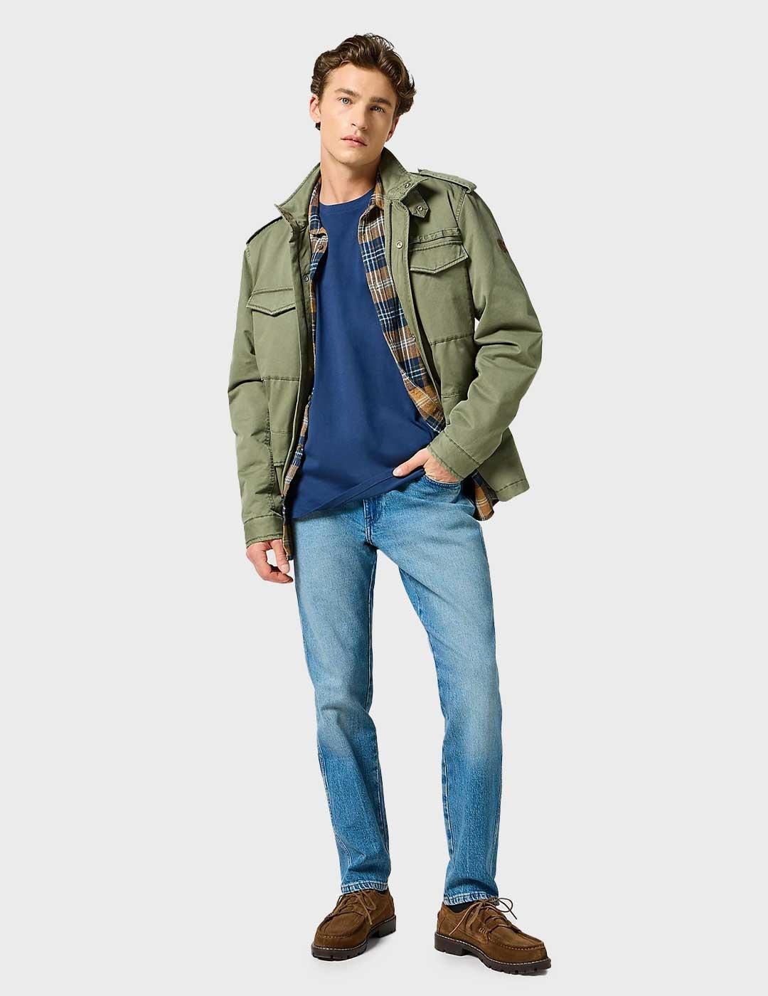 Wrangler River pantalón azul para hombre