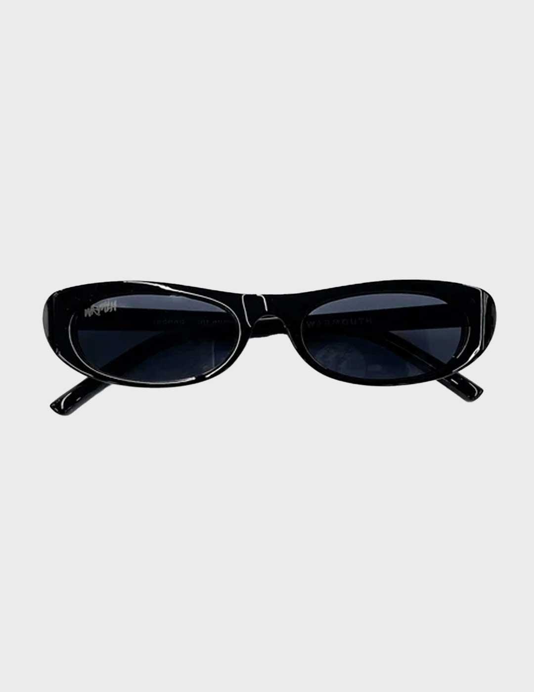 Warmouth Baddy Bass gafas negras para hombre y mujer