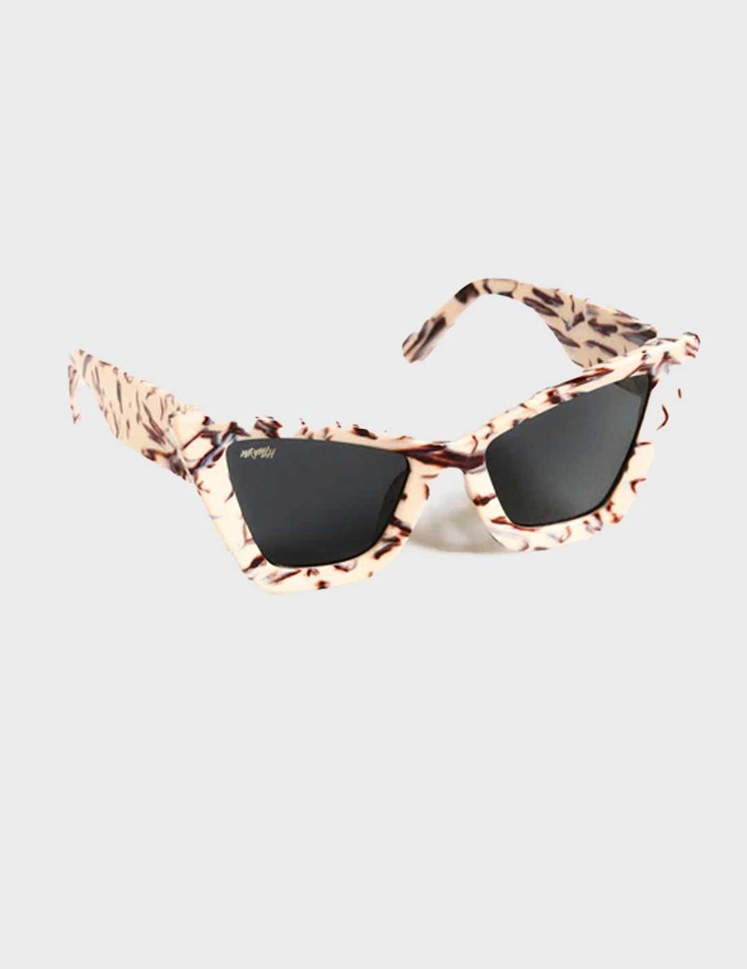 Warmouth Katty Kat gafas beige para mujer
