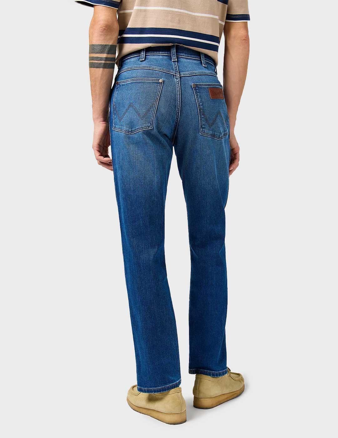 Wrangler River pantalón azul para hombre