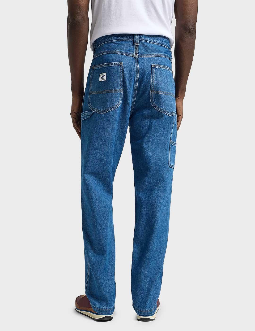 Lee Carpenter Relaxed pantalón azul para hombre