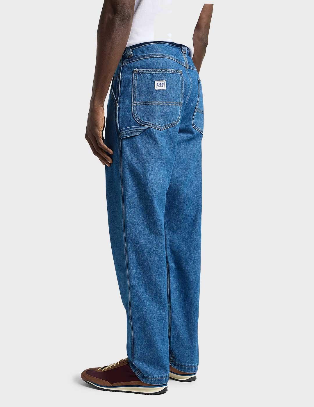 Lee Carpenter Relaxed pantalón azul para hombre