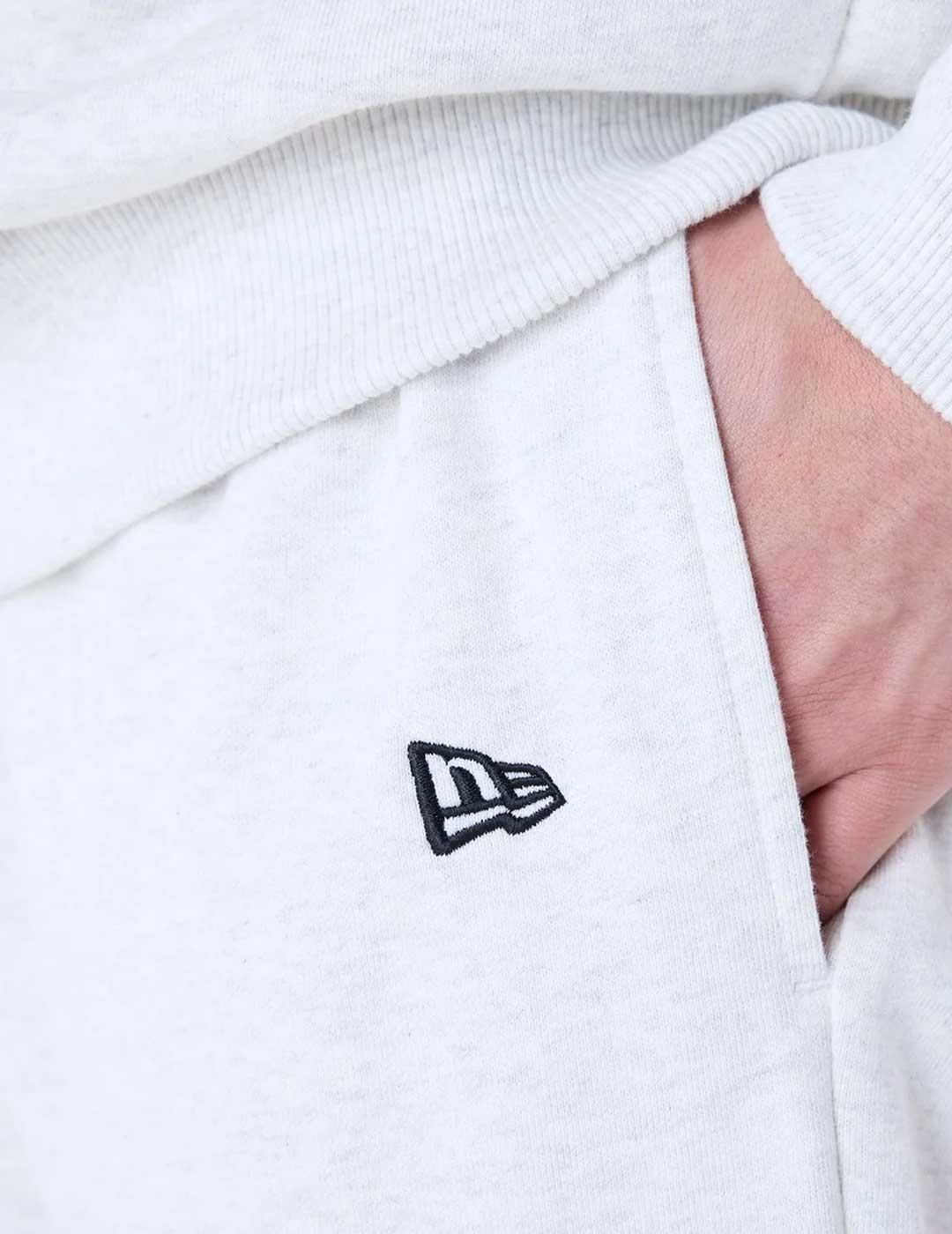 New Era Straight pantalón gris para hombre