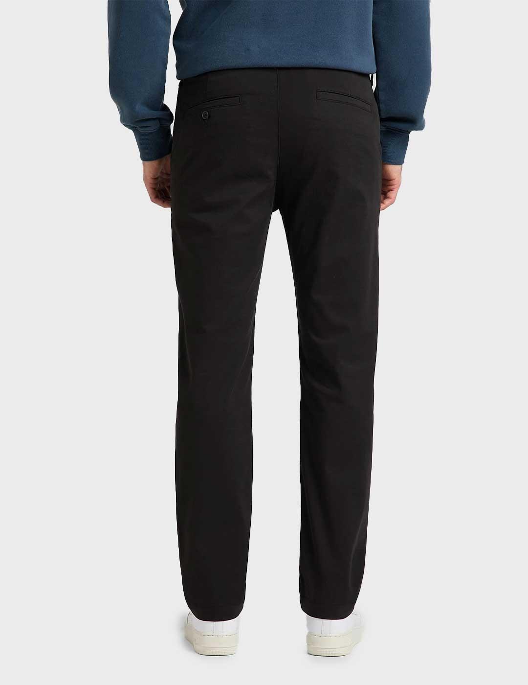 Lee Regular pantalón chino negro para hombre