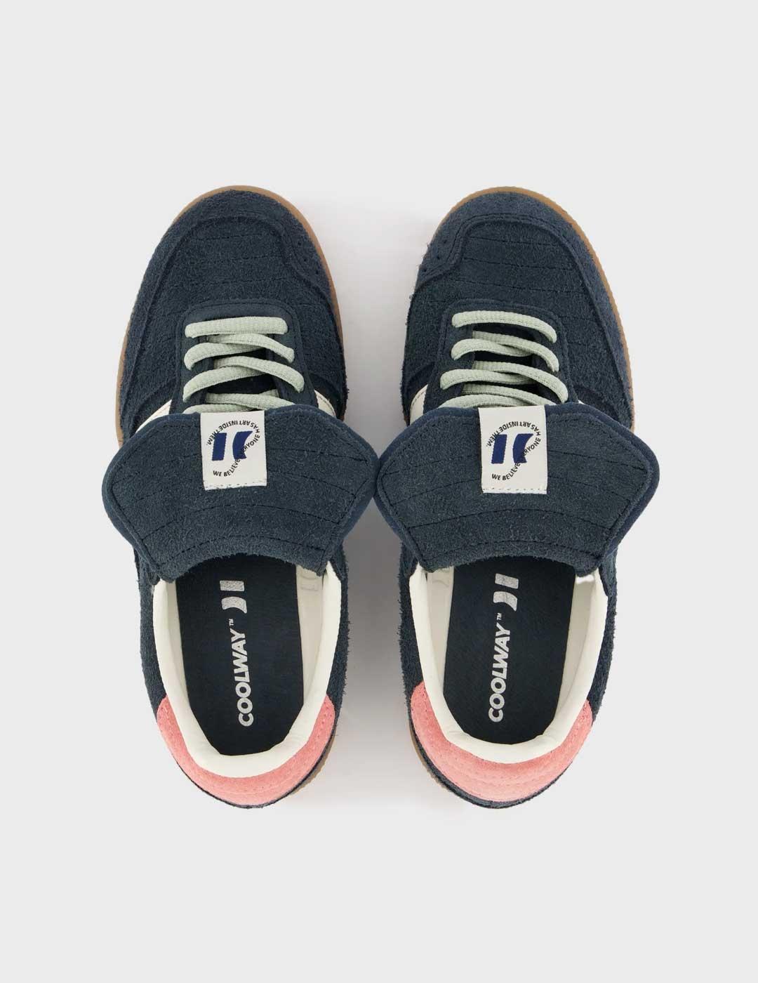 Coolway Silva x zapatilla azul marino para hombre