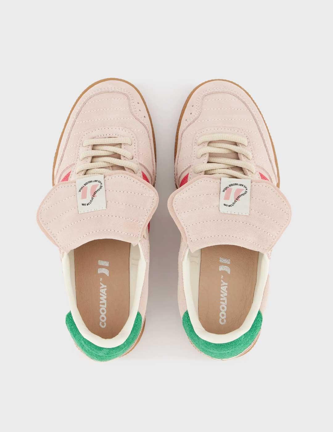 Coolway Silva X zapatilla rosa para mujer