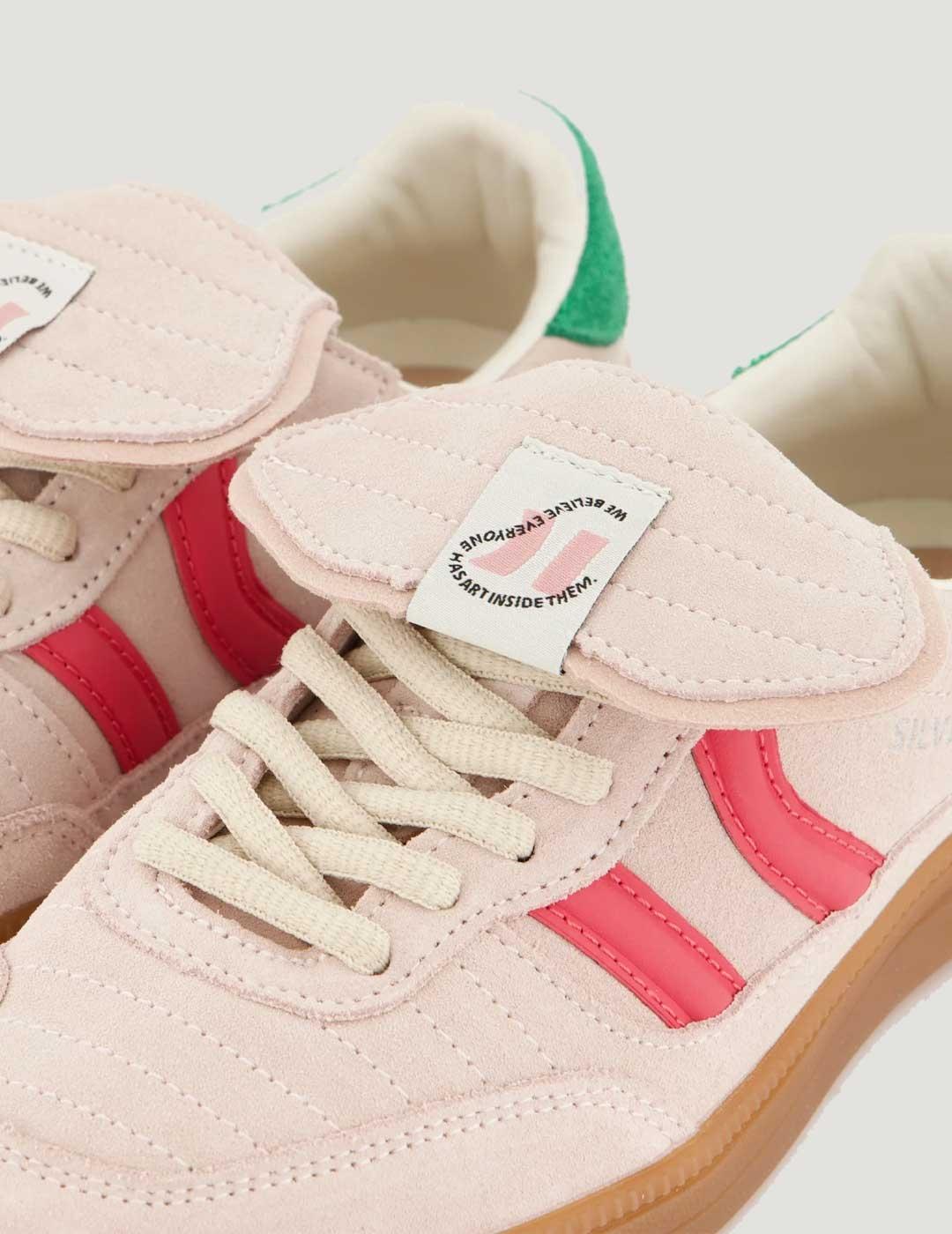 Coolway Silva X zapatilla rosa para mujer