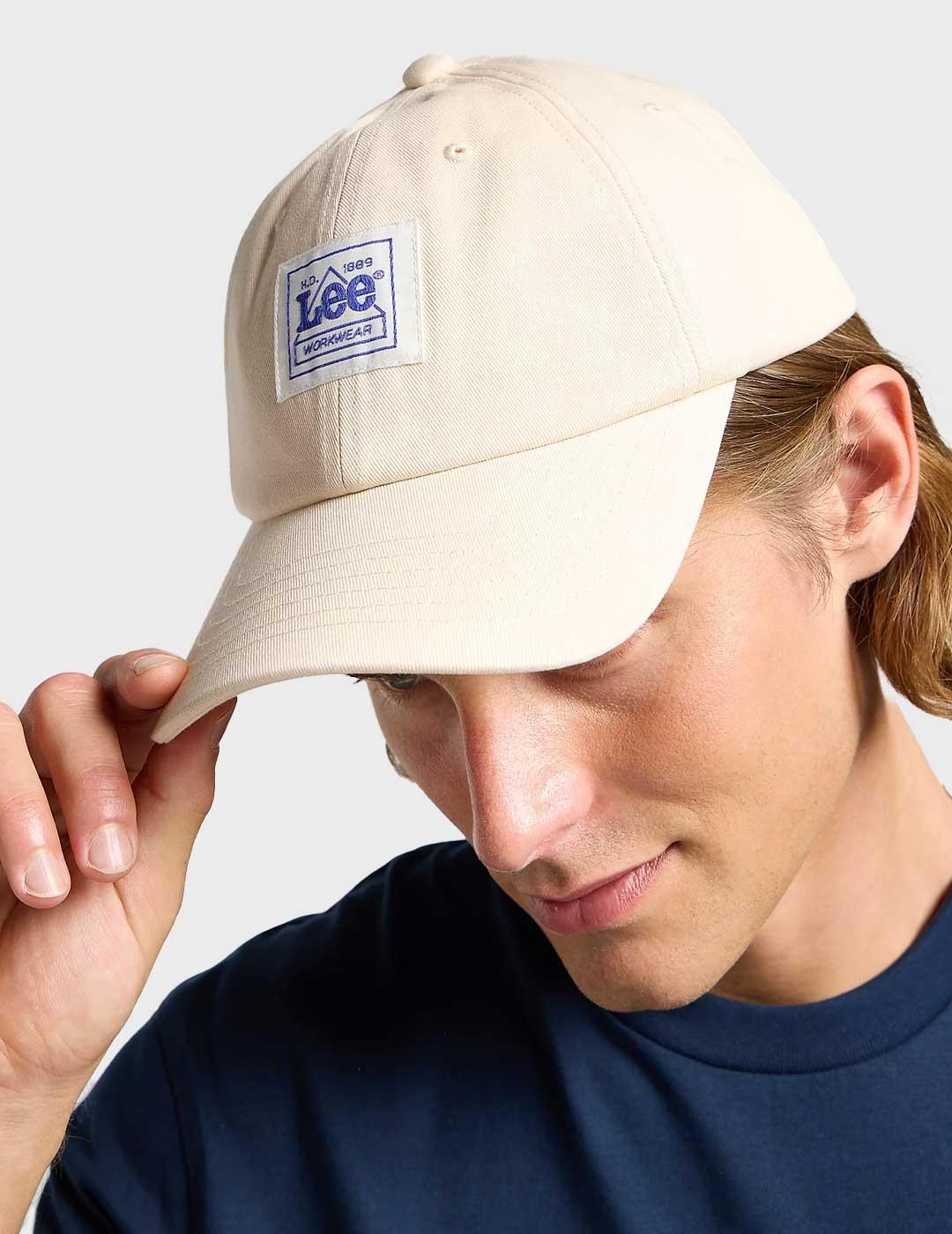 Lee Workwear gorra beige para hombre y mujer