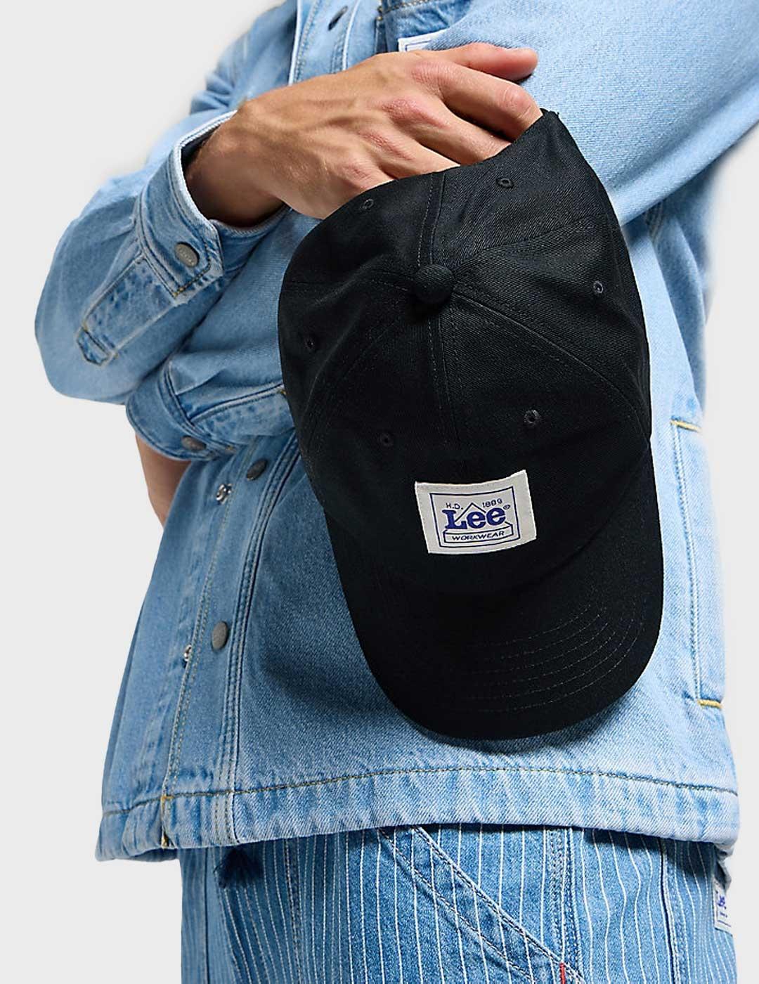 Lee Workwear gorra negra para hombre y mujer