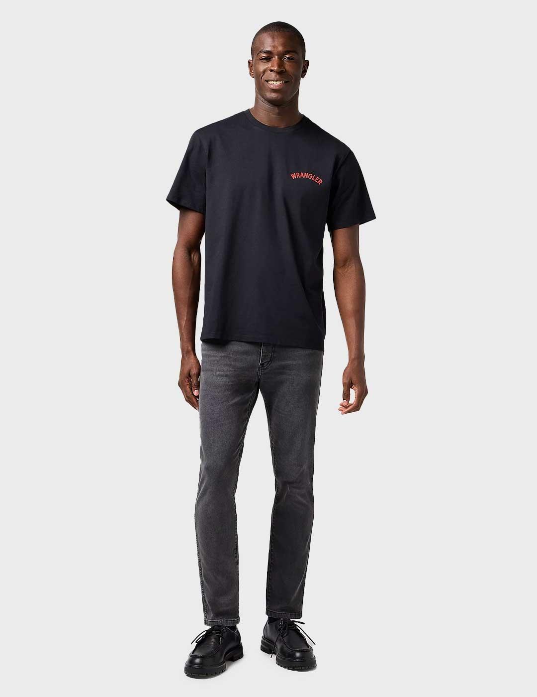 Wrangler Larston pantalón negro para hombre