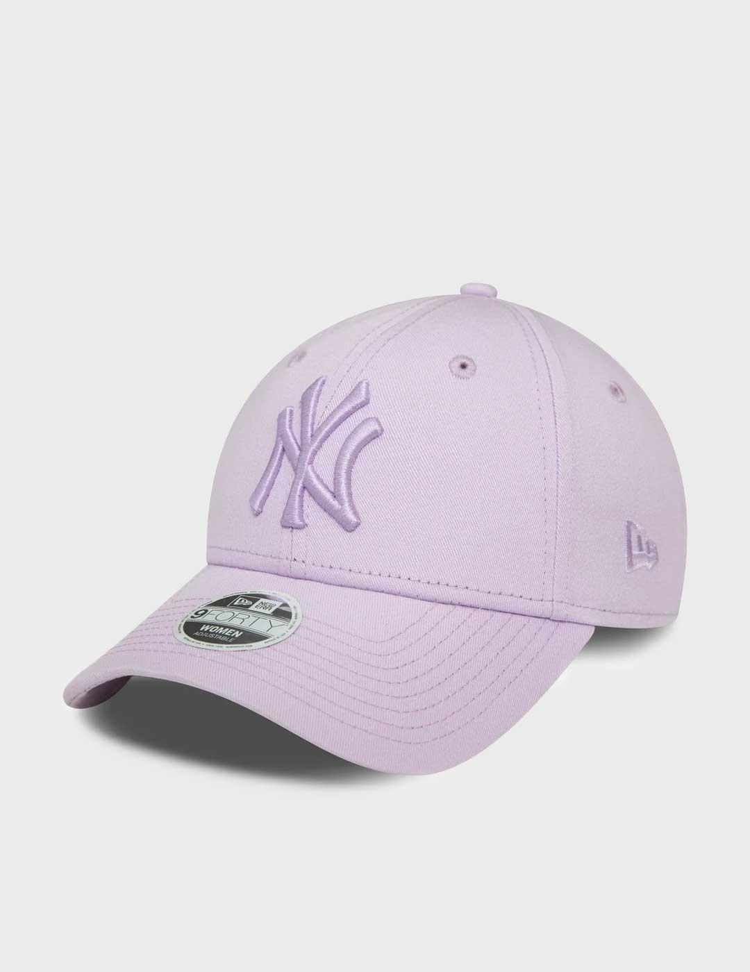 New Era Wmns Leage Ess 9Forty gorra morada para mujer