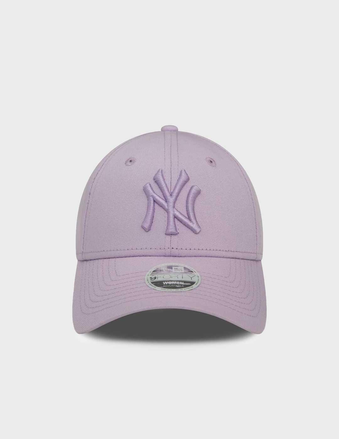 New Era Wmns Leage Ess 9Forty gorra morada para mujer