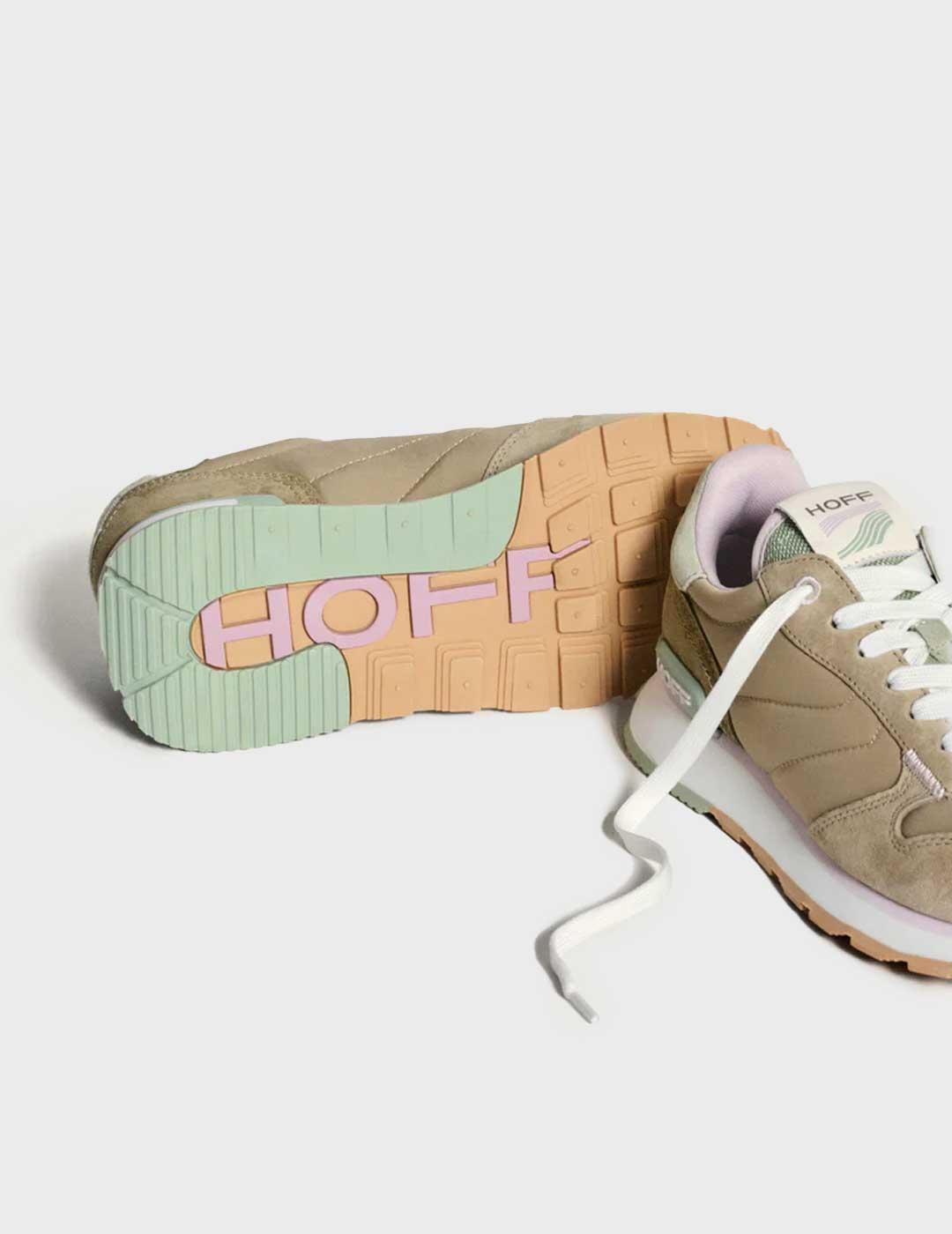 Hoff Brand Xanthos zapatilla verde para mujer