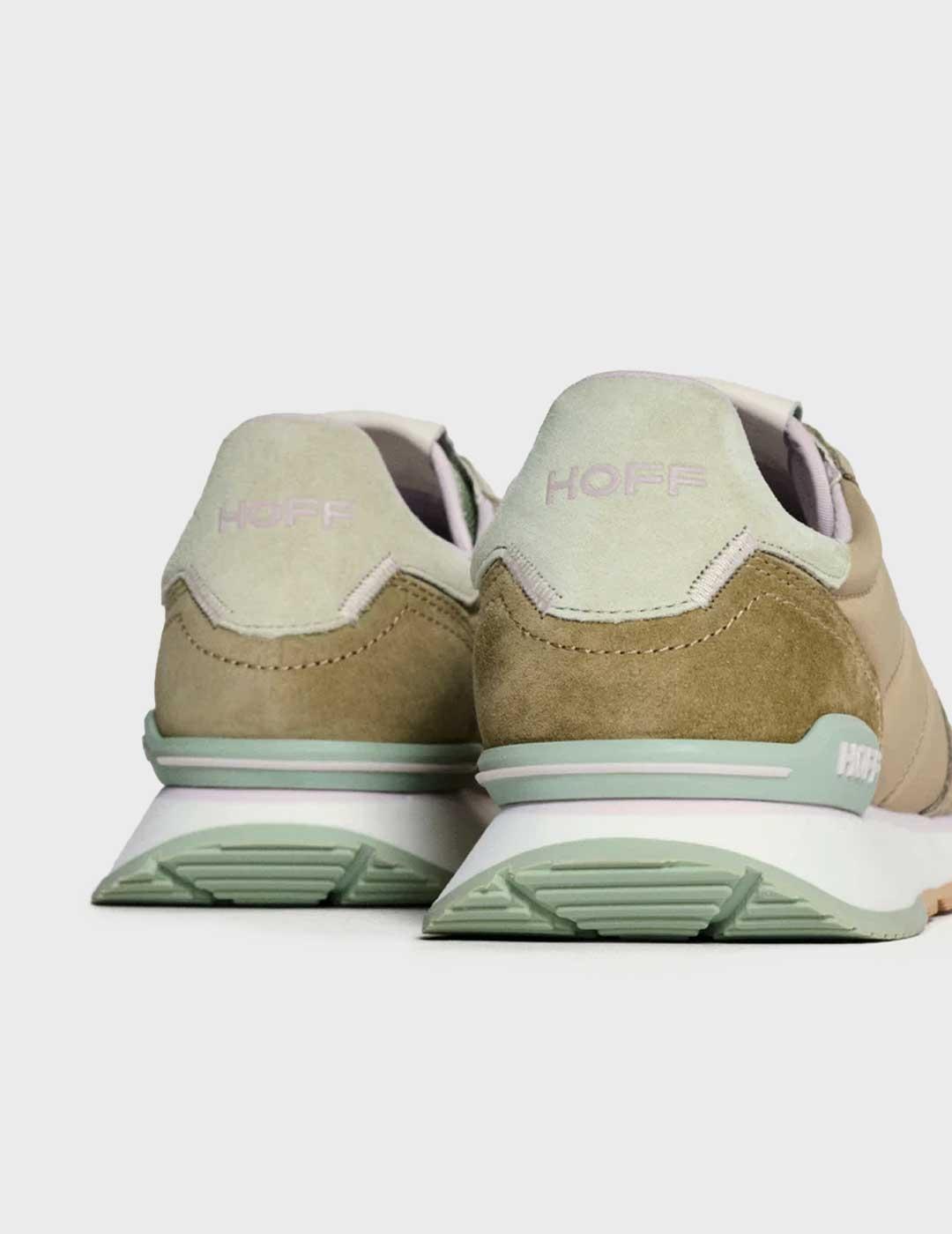 Hoff Brand Xanthos zapatilla verde para mujer
