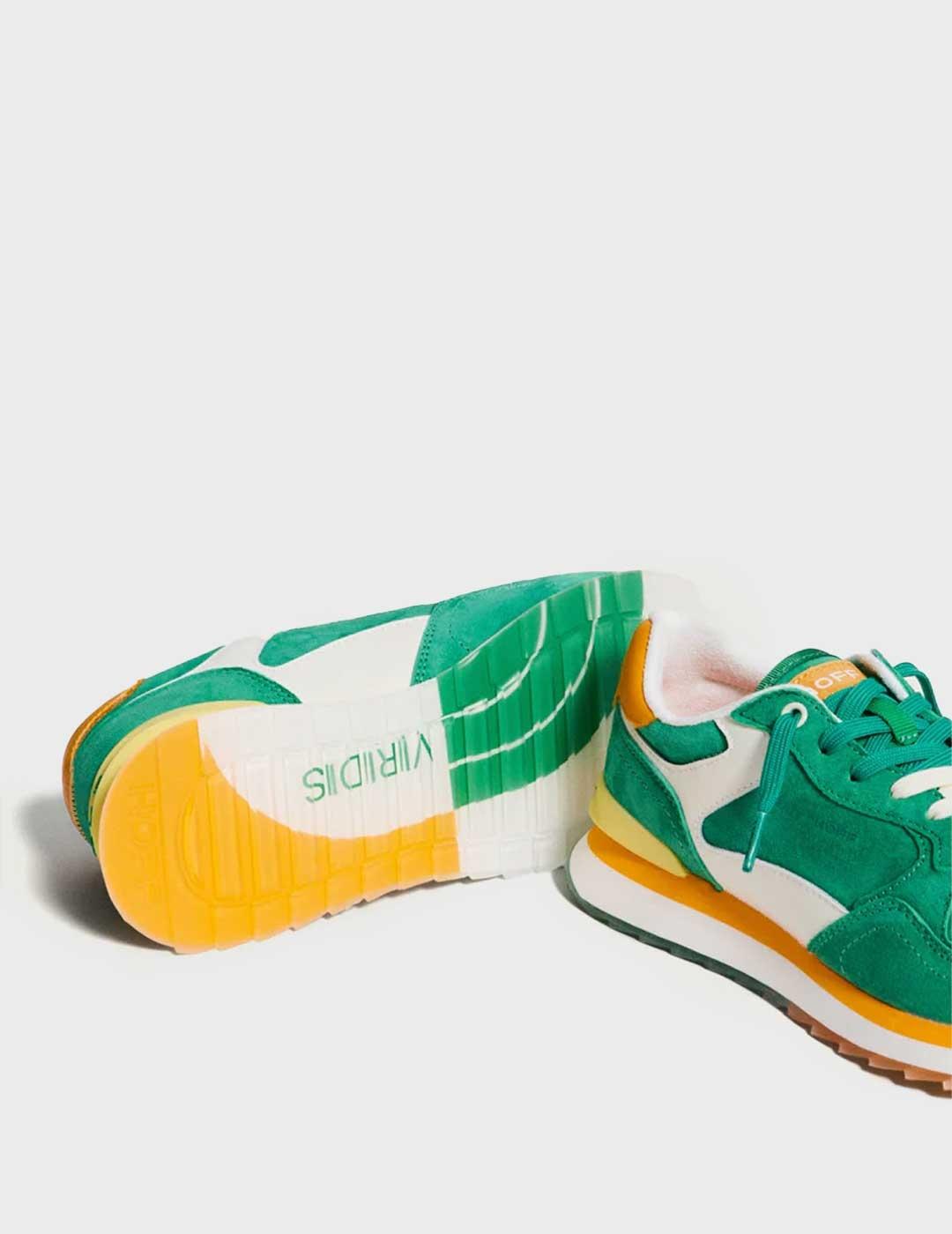 Hoff Brand Virdis zapatilla verde para mujer