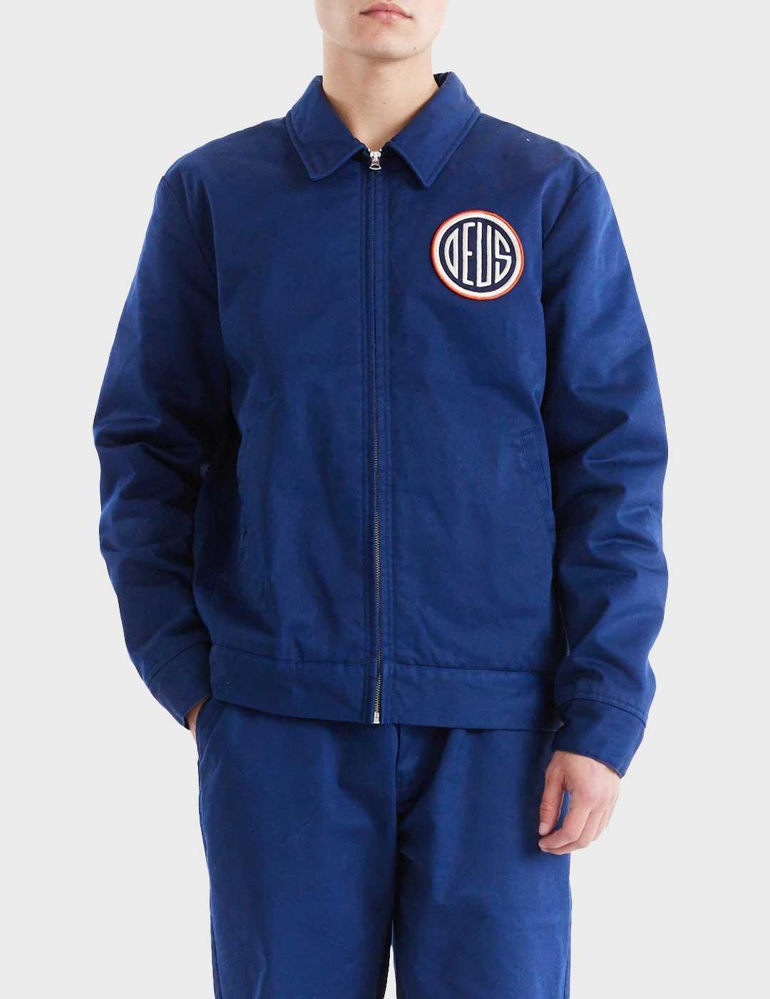 Deus Marnus Team chaqueta azul para hombre