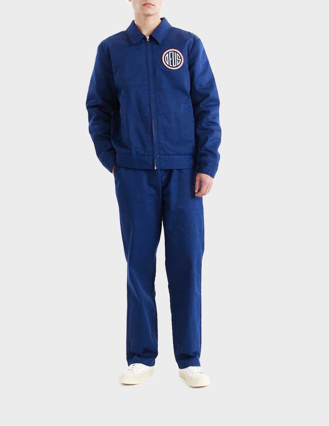 Deus Marnus Team chaqueta azul para hombre