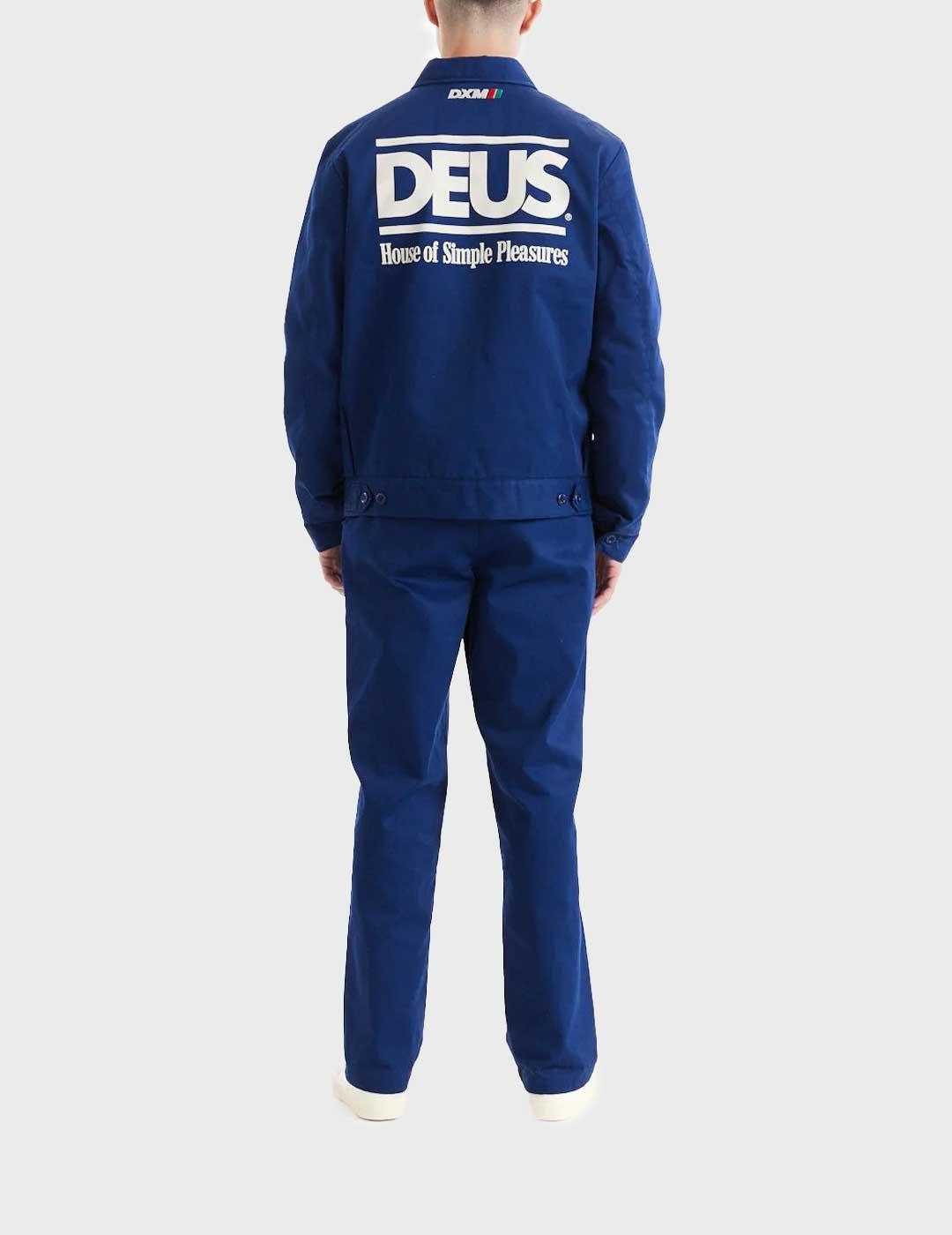 Deus Marnus Team chaqueta azul para hombre