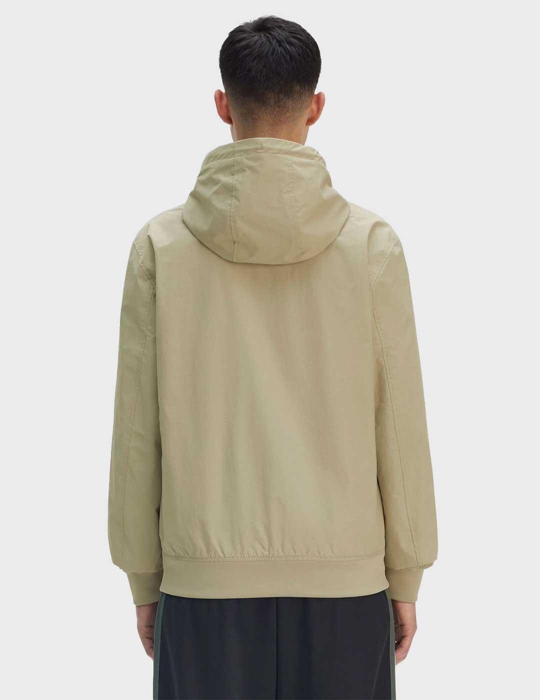 Fred Perry The Hooded Brentham chaqueta verde para hombre