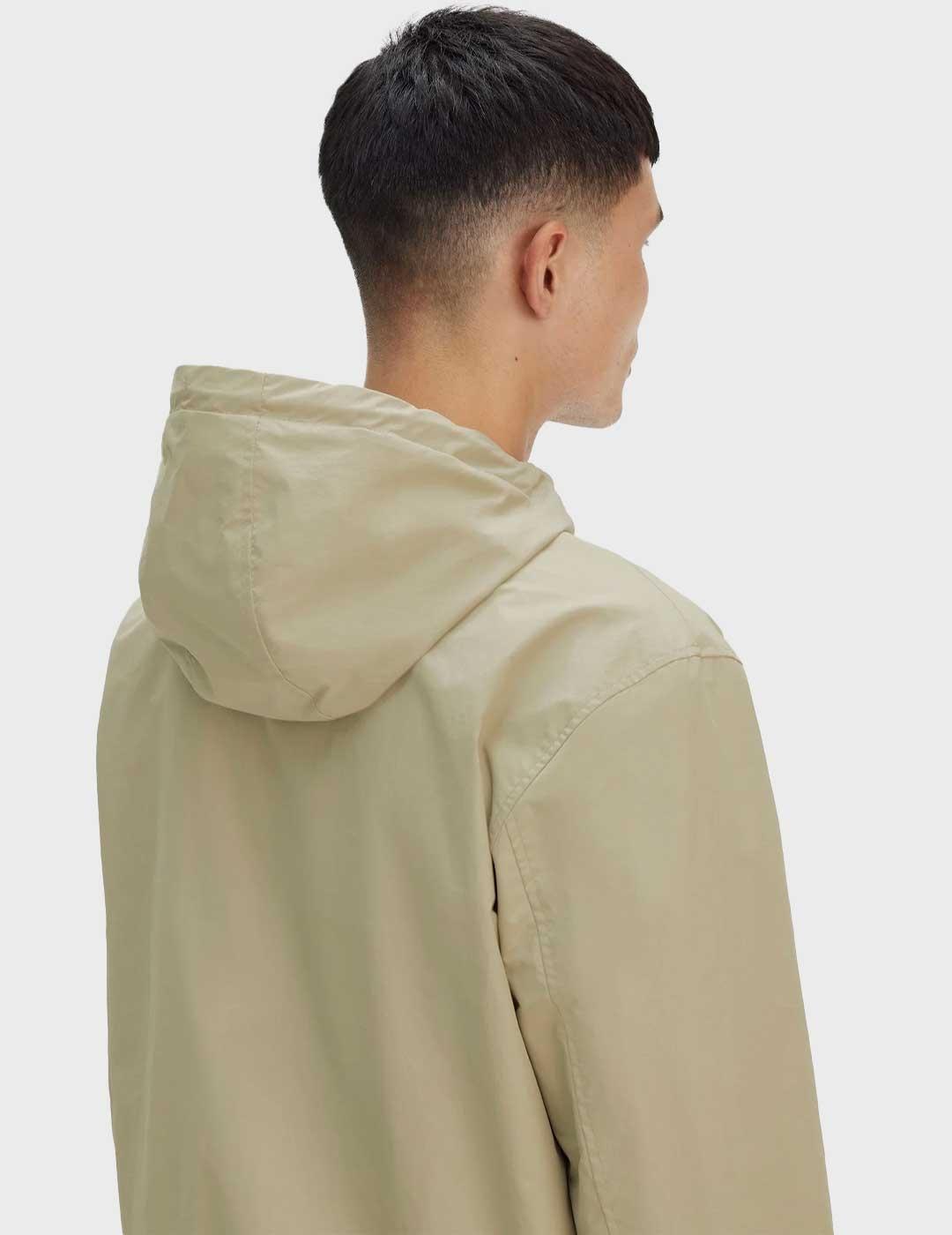 Fred Perry The Hooded Brentham chaqueta verde para hombre