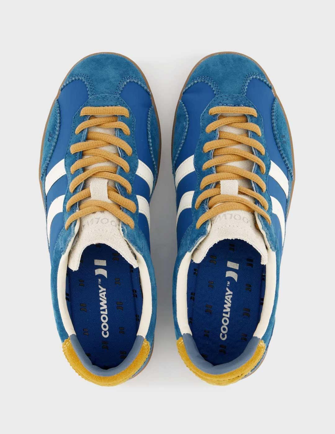 Coolway Kizuna zapatilla azul para hombre