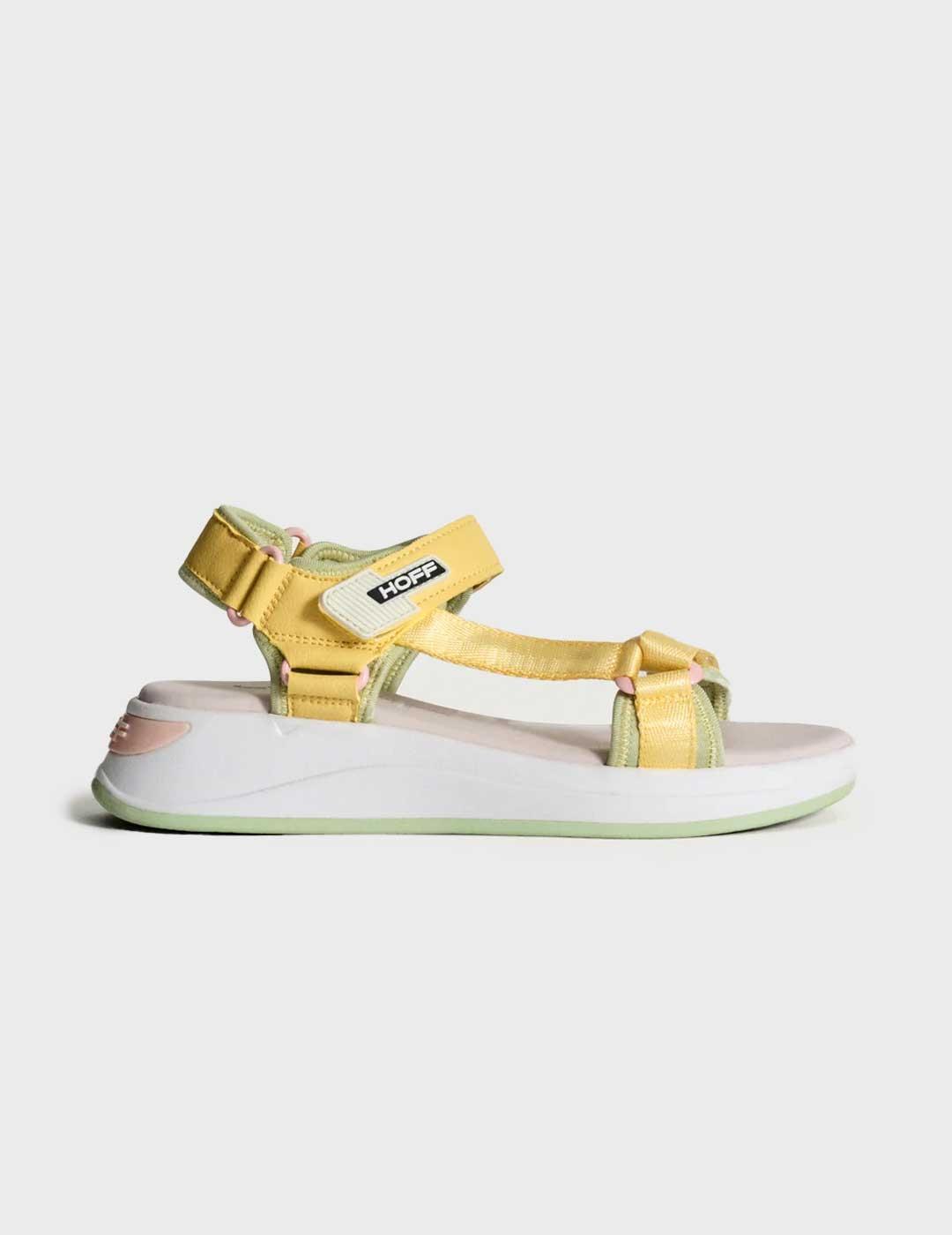 Hoff Brand Bimini sandalia amarilla para mujer