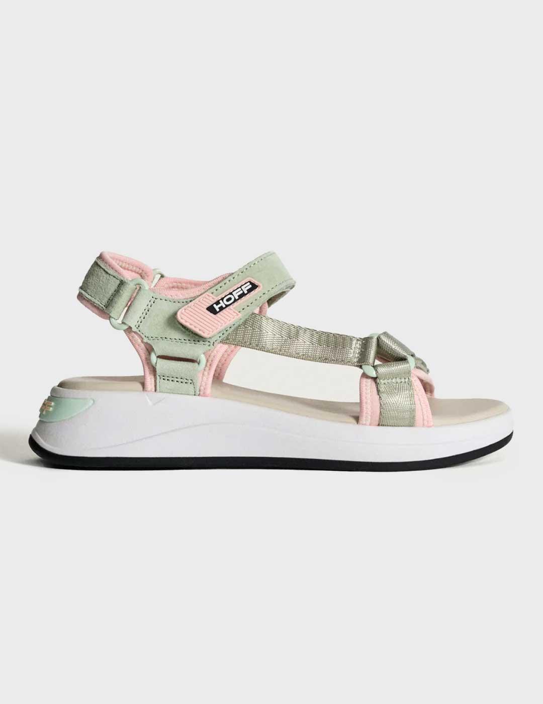 Hoff Brand Barrow sandalia verde para mujer