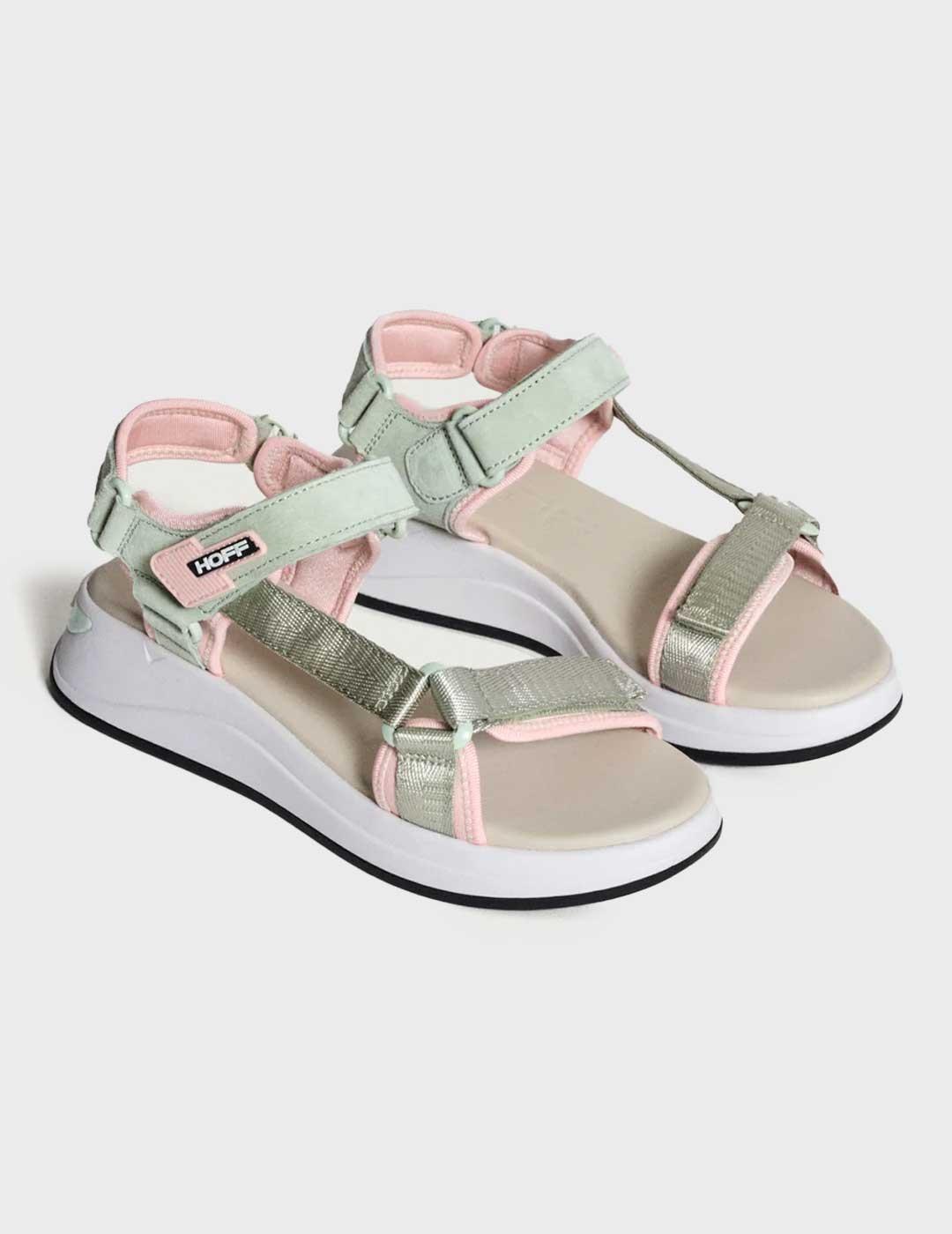 Hoff Brand Barrow sandalia verde para mujer