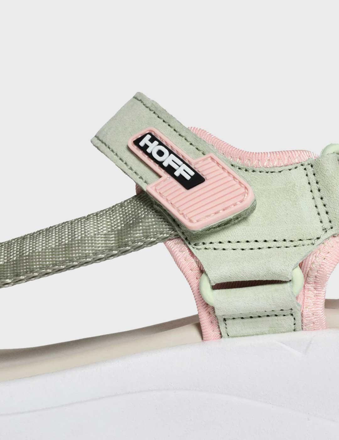 Hoff Brand Barrow sandalia verde para mujer